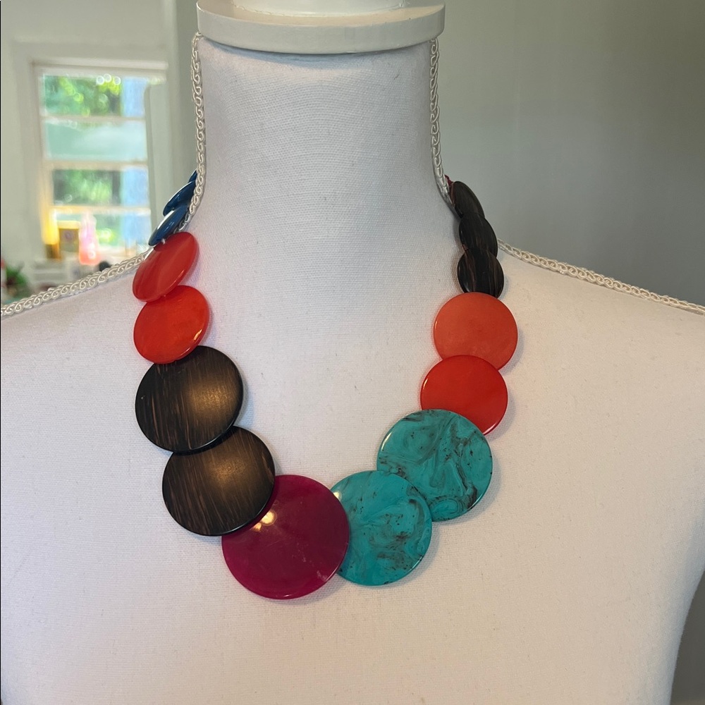 Multicolor Statement Necklace